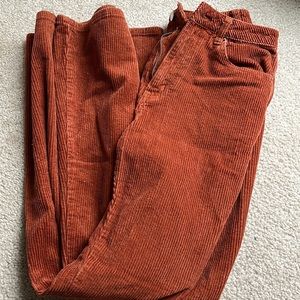 WORN ONCE Brown flare pants size S